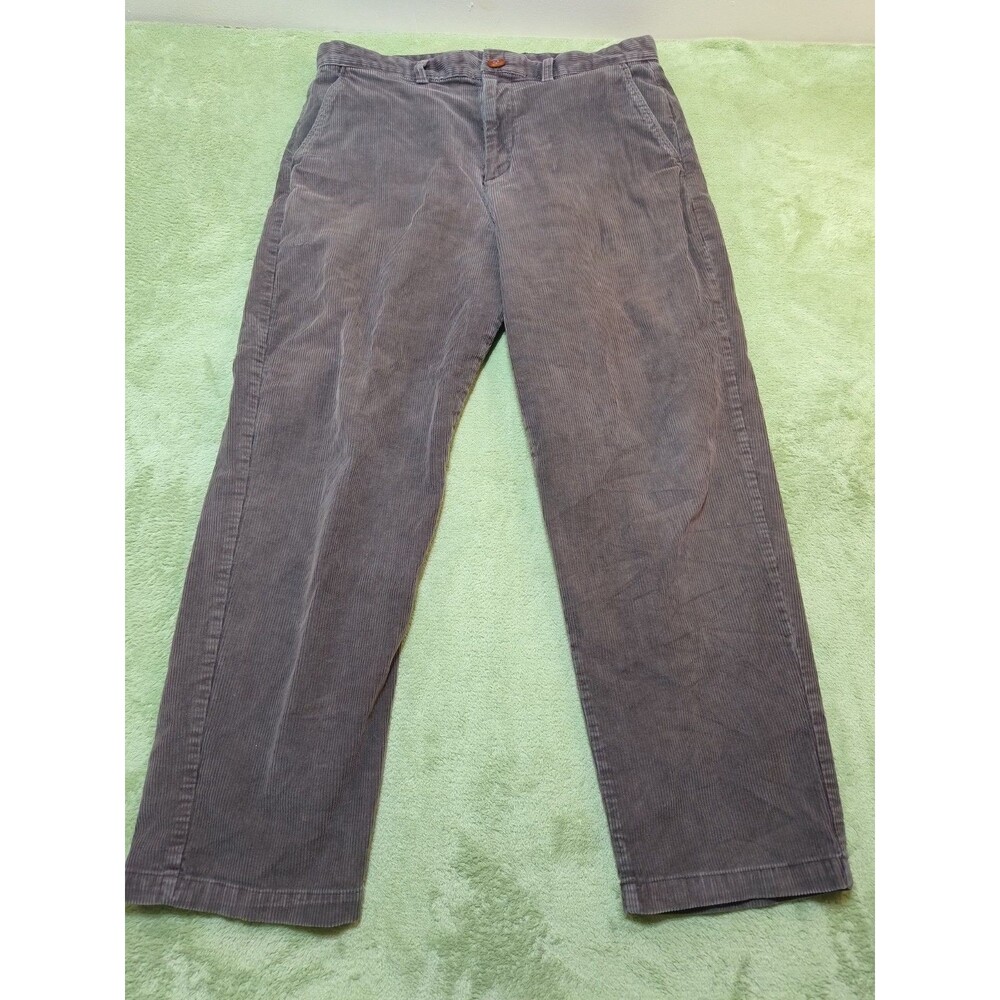 GAP Men's Corduroy Pants 34x30 Brown Wide Wale Vintage 90s Straight Leg Casual